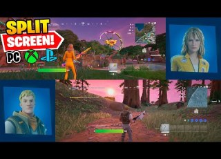 How To SPLIT SCREEN On Fortnite Chapter 7