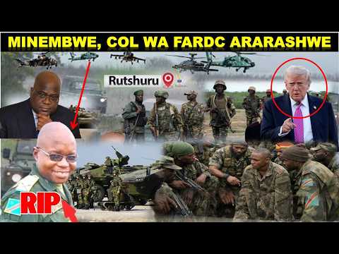 LIVE ABANTU 25 BICISHIJWE IMIHORO MURI CONGO MA23 IRASHE COL MU NGABO ZA FARDC MU MINEMBWE