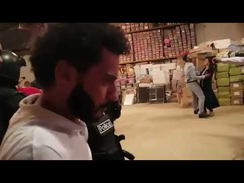 شاهد كواليس اخر مشهد من مسلسل رحيم