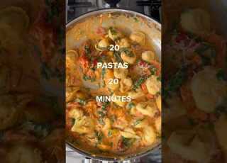  Creamy Tomato Spinach Tortellini Recipe Pasta Easyrecipe