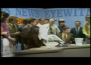  Farewell To Harry Wappler During The Noon News Before He Leaves For New York