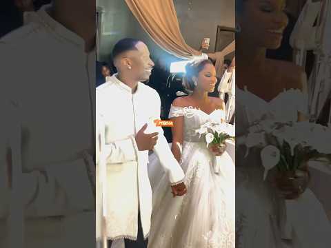 Juma Jux And Wife Priscilla Ojo Dancing Into The Wedding Reception In Tanzania Jp2025 Jp Jumajux