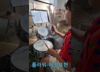 플라워 애정표현 드럼커버 드럼앤벨리댄스 Drums 애정표현