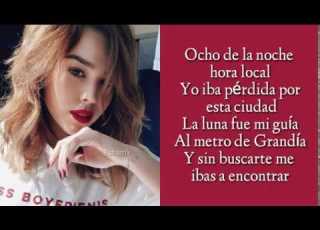  Danna Paola Oye Pablo Letra