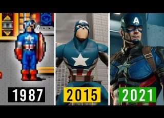 Evolution Of Captain America In Games 1987 2021