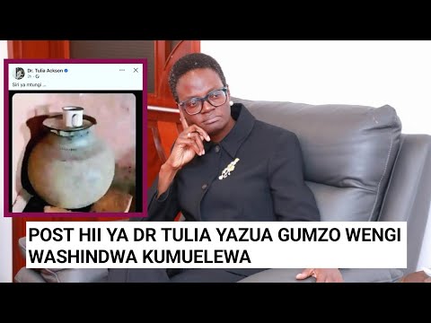 UJUMBE WA TULIA WAZUA GUMZO MTANDAONI WADAU WATOA MAONI HAYA