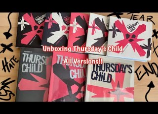 Unboxing TXT Minisode 2 Thursday S Child All Versions