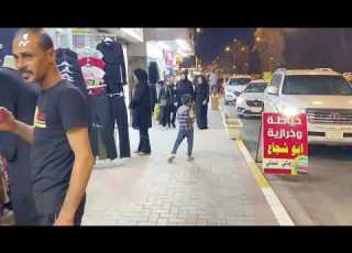  مباشر عدسة وان نيوز تتجول في شارع الجمعية وسط مدينة الحلة