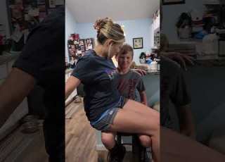 Sitting On Trevor S Lap Challenge With Amber His Mom Him2000 J9j