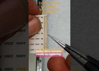  DON T REPLACE Fix FPC Ribbon Connector Flex Fpc