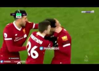  هدف محمد صلاح العالمي من منتصف الملعب امام مانشستر سيتي