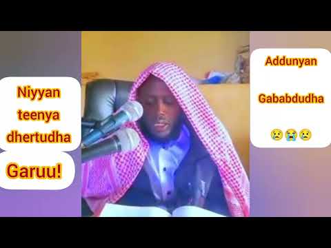 Sheikh Iliyas Abbas Darsii Ajaa Ibaa Mee Dhagayaa Waa Hedduu Irraa Baratta Sheikh Iliyas Abbas Darsii Ajaa Ibaa Mee Dhagayaa Waa Hedduu Irraa Baratta