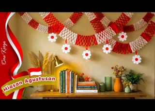 August 17th Classroom Decoration Ideas Independence Day Craft Theme Red And White Garland