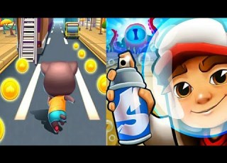  Cat Runner Decorate Home VS Subway Surfers Gameplay