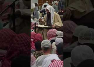 تأثر خالد العلمي عند قراءته هذا الحديث مجلس الشيخ عبدالرزاق البدر