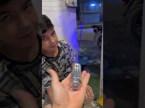 ليزر ازرق يحرق كلشي