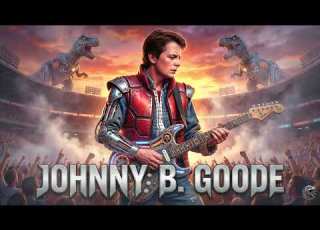 JOHNNY B GOODE Chuck Berry Marty McFly Style Dark Cinematic Arena Rock Cover 90s Rock
