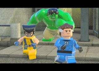 LEGO Marvel Super Heroes Walkthrough Part 11 Lady Liberty Attacks