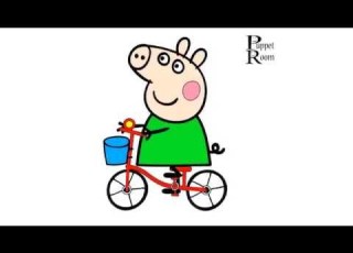 Peppa Pig Animated свинка Пепа раскраска 01 новая серия без рекламы