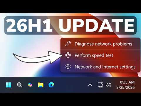 New Big Windows 11 26H1 March 2026 Update Better Performance New Design And Fixes KB5079489