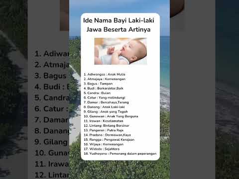 Ide Nama Bayi Laki Laki Jawa Shortvideo Namabayilakilaki Idenamabayi