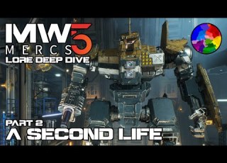  MechWarrior 5 Mercenaries Part 2 A Second Life Lore Deep Dive MW5 Challenge Playthrough