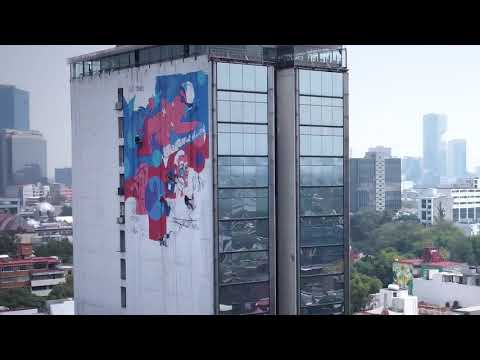 Team Citi StareAtGreatness Mural Mexico City