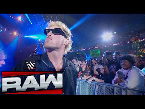 Logan Paul Entrance WWE Raw May 19 2025