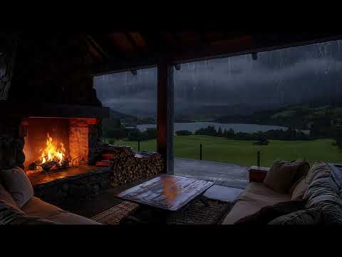 Soft Thunder Falling Rain A Fire S Whisper A Cinematic Ambience For The Soul White Noise