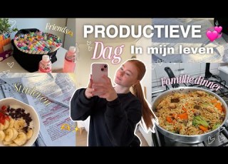  PRODUCTIVE DAY IN MY LIFE Friends Family Studying Grwm
