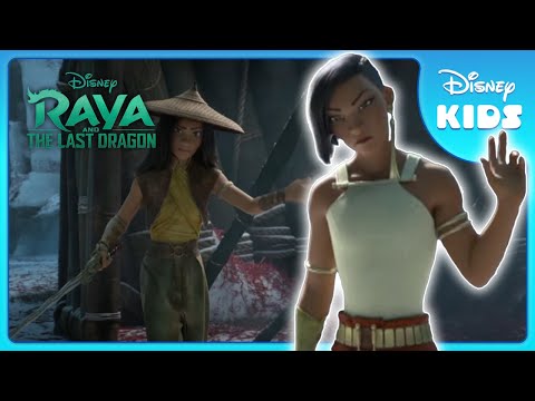 Raya Vs Undercut Sword Fight Raya And The Last Dragon Disney Kids