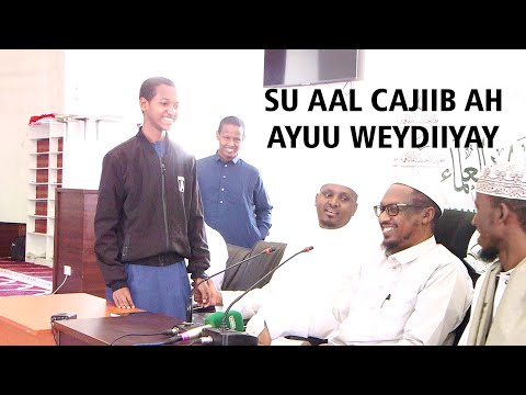 Wiil Yar Oo Su Aal Ka Qoslisay Weydiiyay Sh Mustafe Xaaji