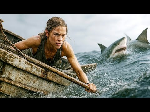 زوجين بيصحوا يلاقوا نفسهم وسط مئات أسماك القرش و محاصرين في عاصفة بحرية مرعبة