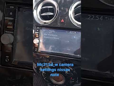 Nissan Note Radio Settings Mc315dw