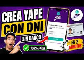  How To CREATE A YAPE Account With Your ID No Bank 2026