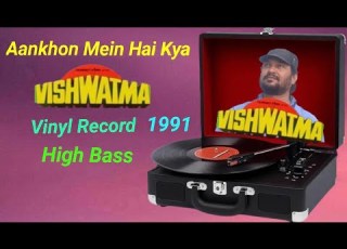 AANKHON MEIN HAI KYA Vishwatma 1991 Vinyl LP Record