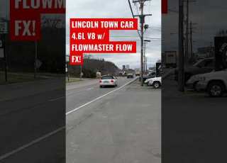  Lincoln Town Car 4 6L W FLOWMASTER FLOW FX
