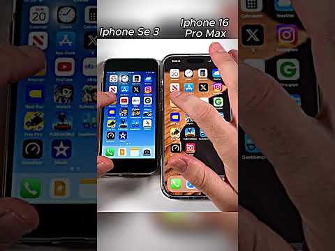 IPHONE SE 3 VS IPHONE 16 PRO MAX SPEED TEST WHO IS REAL KING