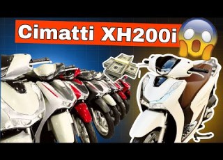 جميع المعلومات عن الدراجة النارية الجديدة Cimatti XH200i