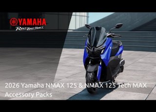 2026 Yamaha NMAX 125 NMAX 125 Tech MAX Accessory Packs
