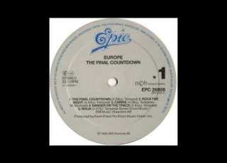  Europe The Final Countdown 1986
