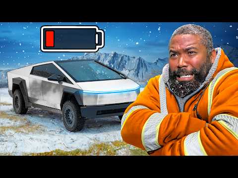 Surviving 100 Miles Offroad In A Cybertruck