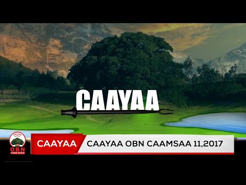 Caayaa OBN Caamsaa 11 2017
