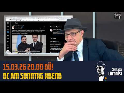 15 03 26 20 00 Direktübertragung DC Am Sonntag Abend