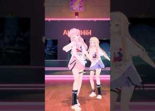 吹っ飛ばされる田中 Tiktokbest2025 VTuber Dance