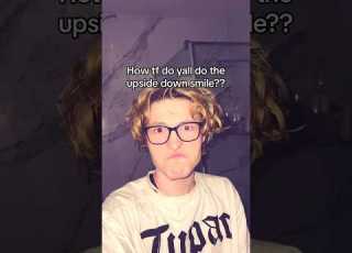 How To Do Upside Down Smile