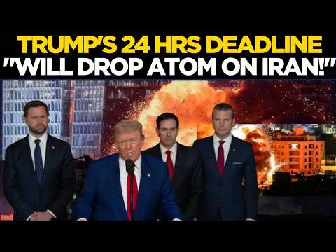 Trump LIVE Middle East War Live Trump Gives Iran 24 Hour Ultimatum To Reopen Strait Of Hormuz