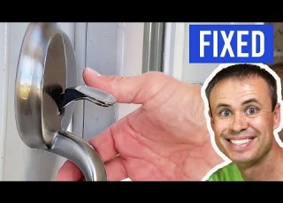 Try First Easy FIX For Stuck Front Door Handle