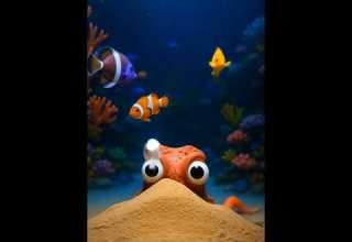 الأخطبوط يراقبك من القاع