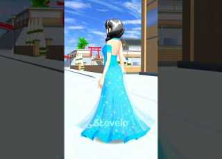 Princess Shimmer Dress Sakura School Simulator Shorts Viral Sakura